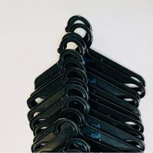 American Girl (10) Black Doll Hangers